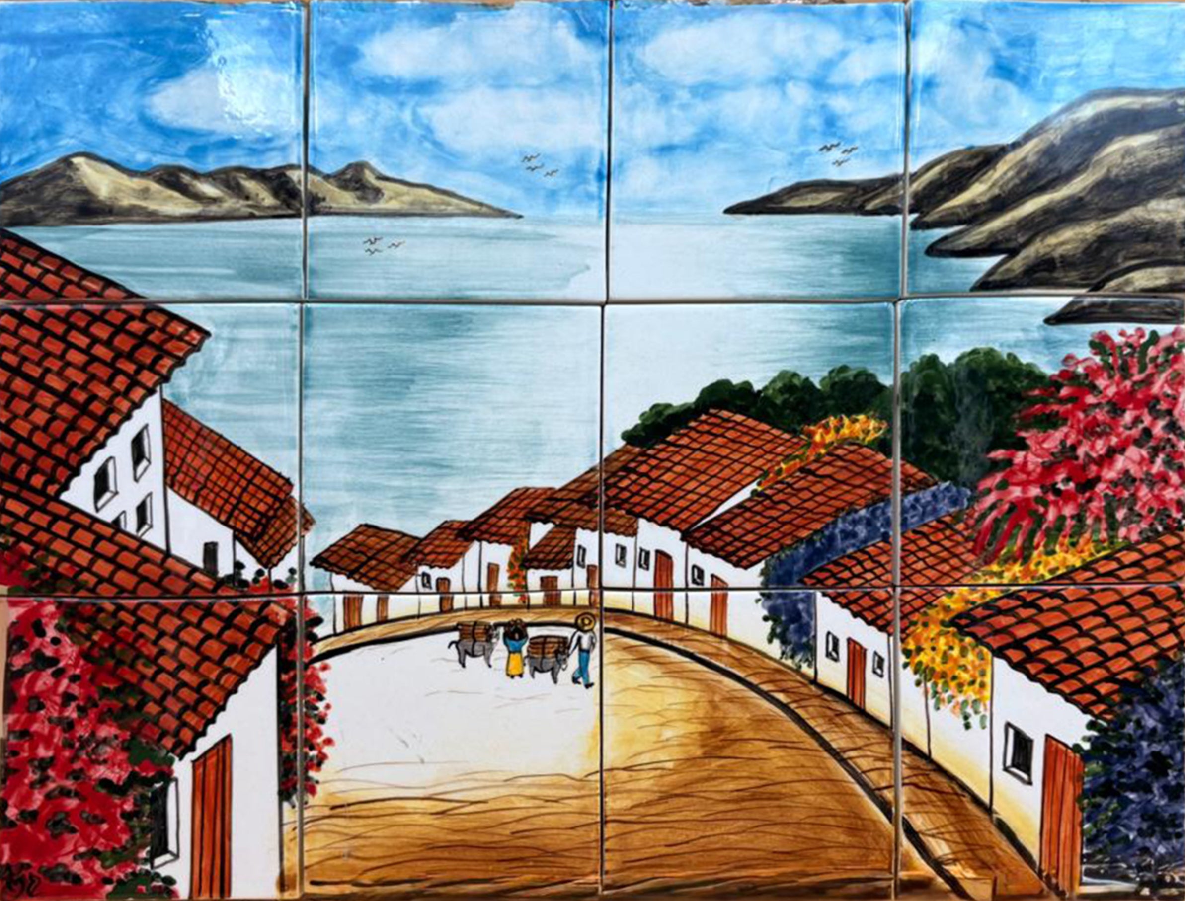 Mural Calle Lago 12 pz