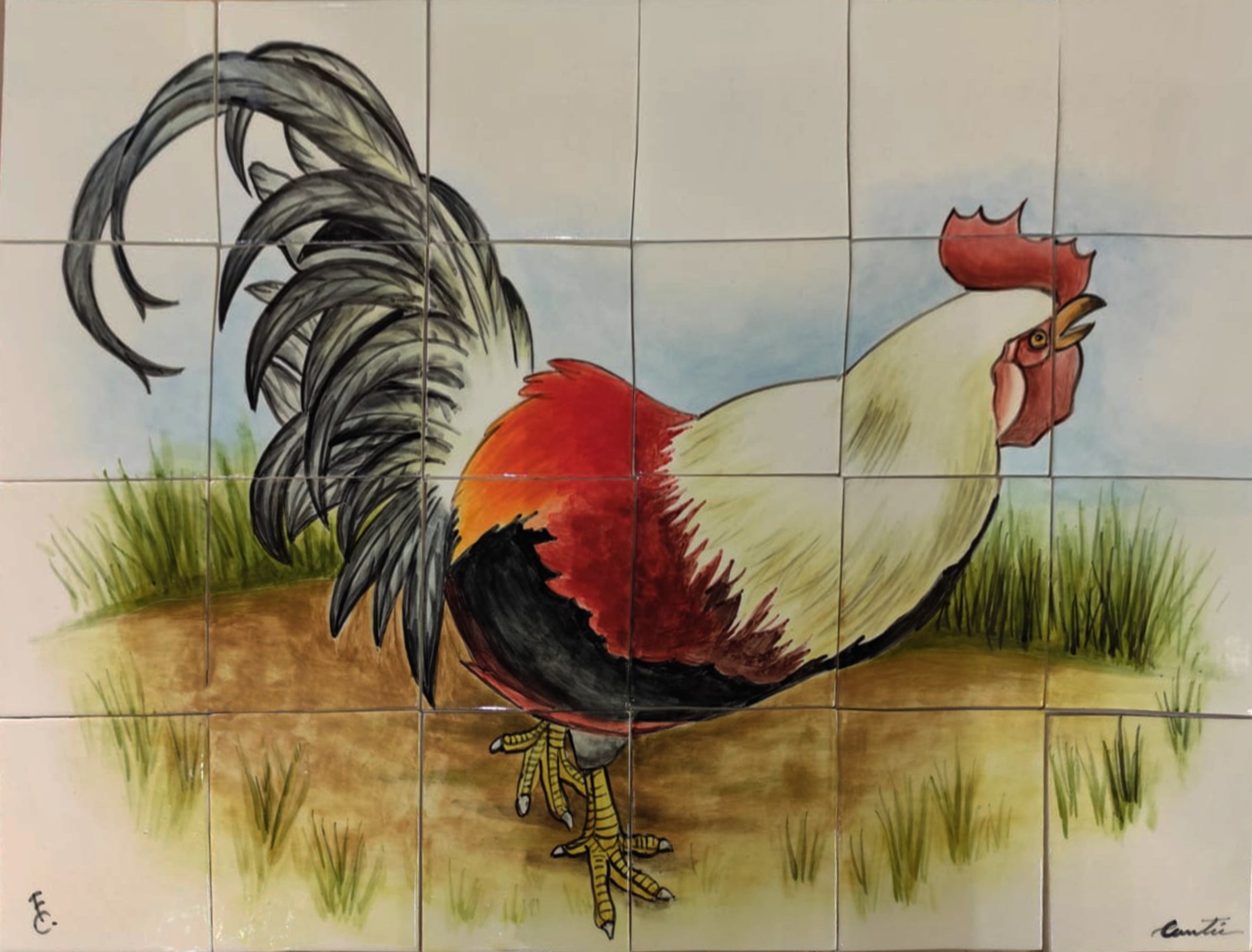 Mural Gallo 24 pz