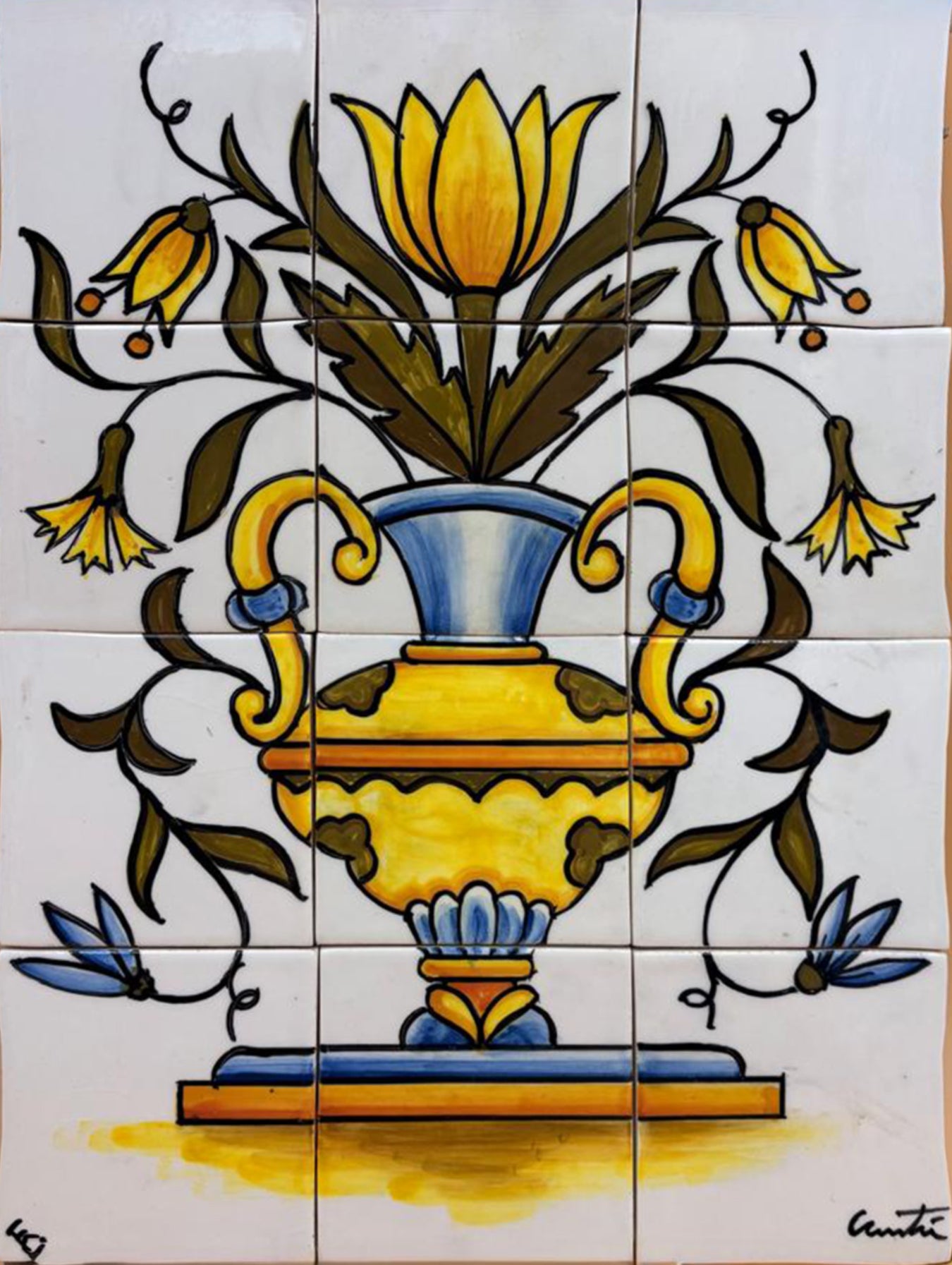 Mural Jarron 12 pz