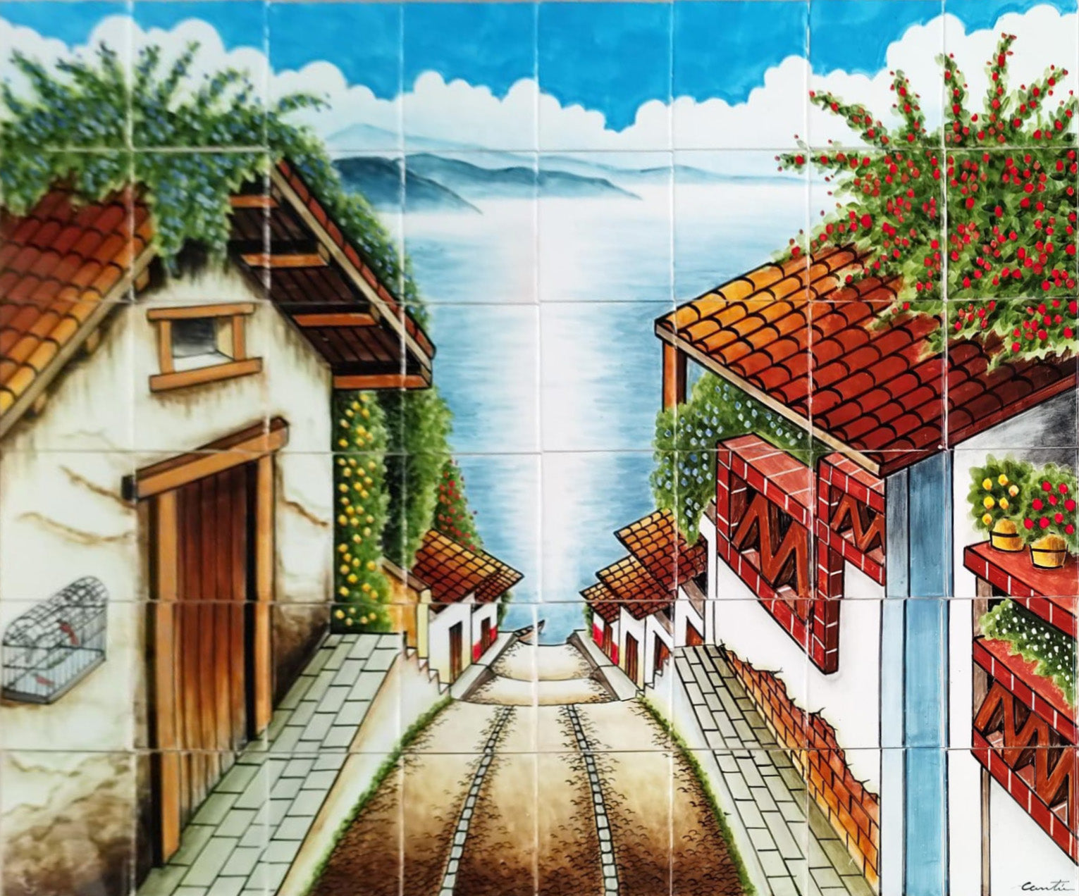 Mural Michoacan 48 pz
