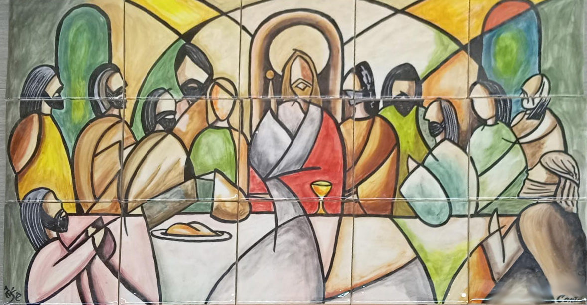 Mural Ultima Cena 15 pz