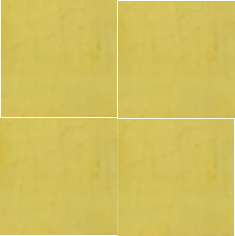 Azulejo Liso Artesanal Amarillo Mantequilla Deslavado