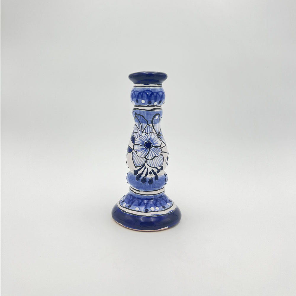 Candelabro Talavera Azul
