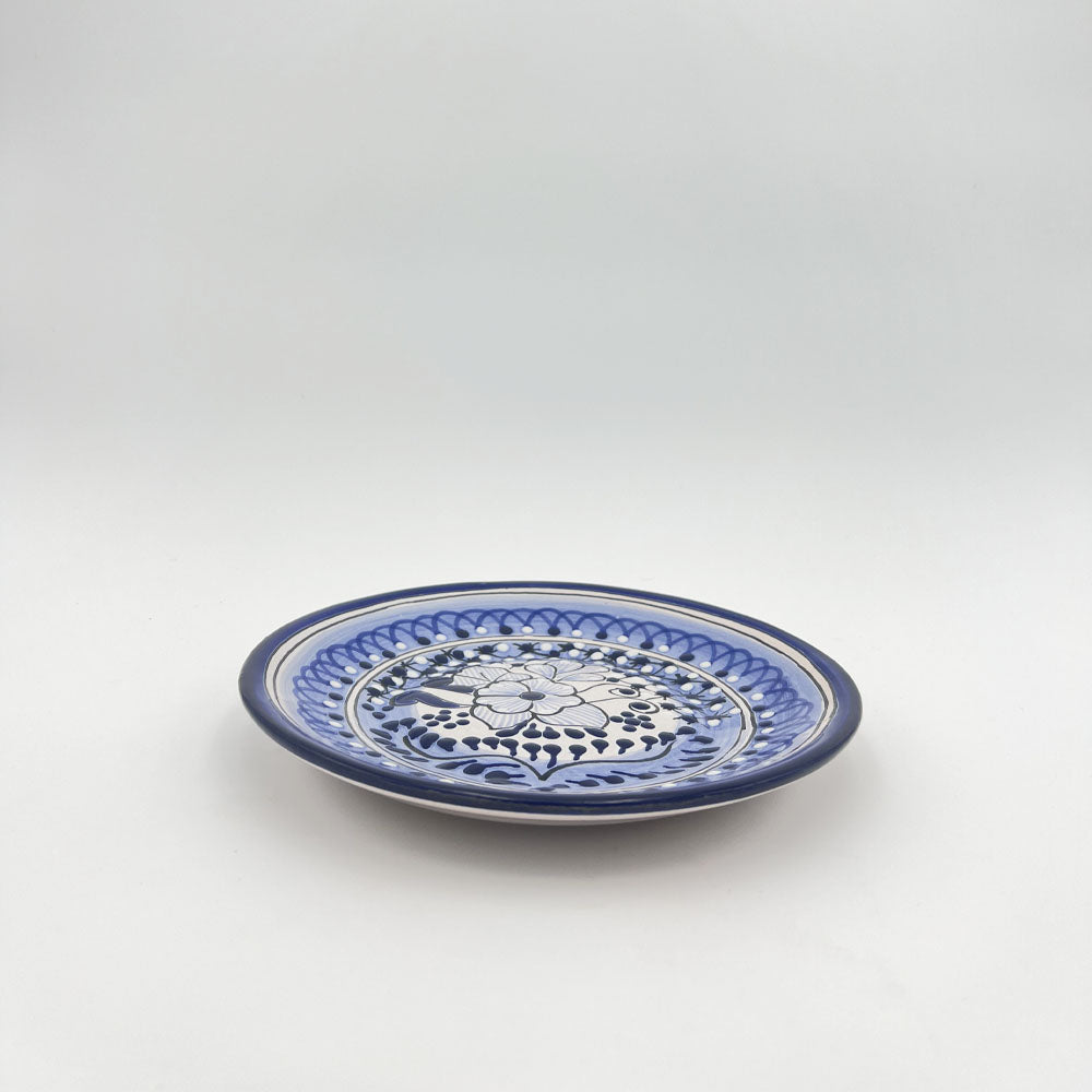 Plato Panero Talavera Azul