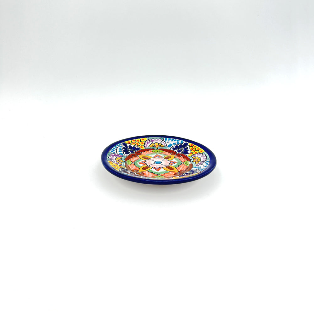Plato Terno Vajilla Talavera P. Naranjas