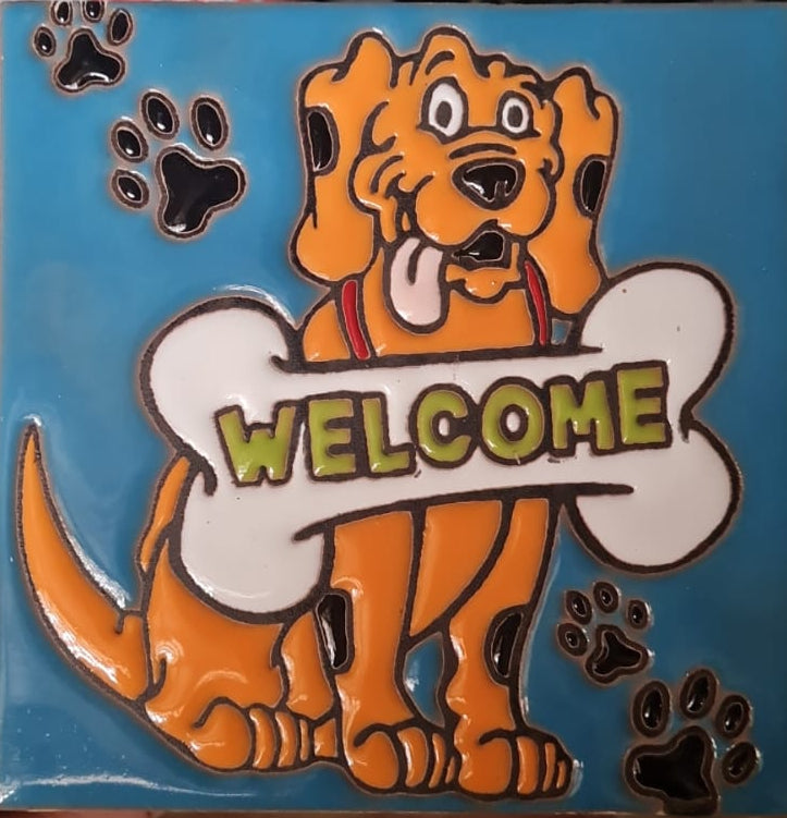 Azulejo Relieve Mascota Hueso