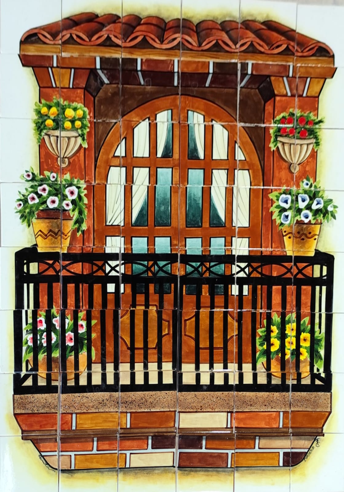 Mural  balcon 48 pz