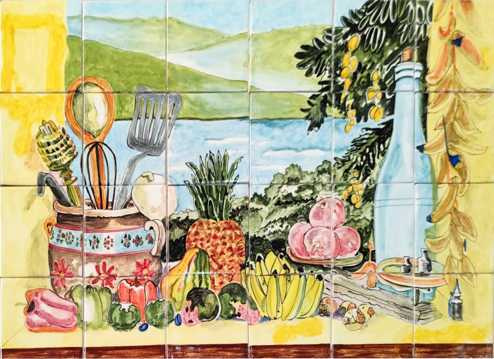 Still Life Mural 54 pc