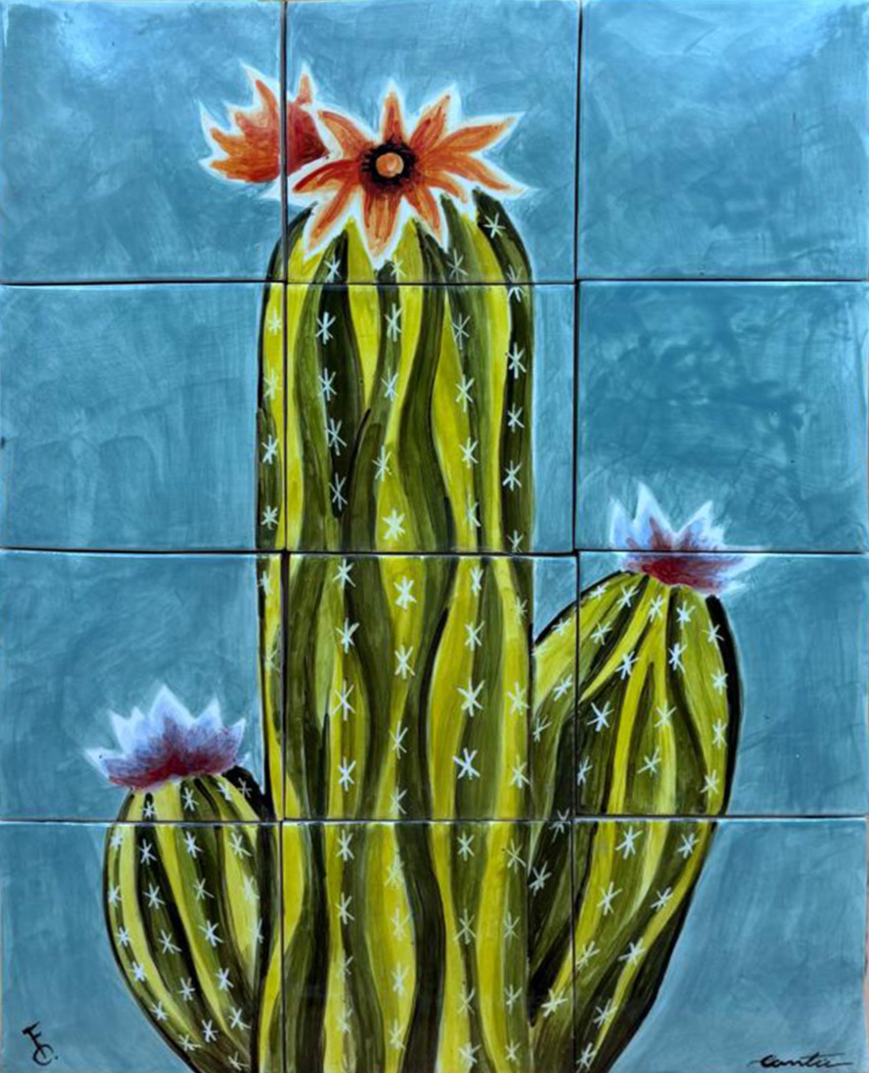 Mural Cactus 12 pz