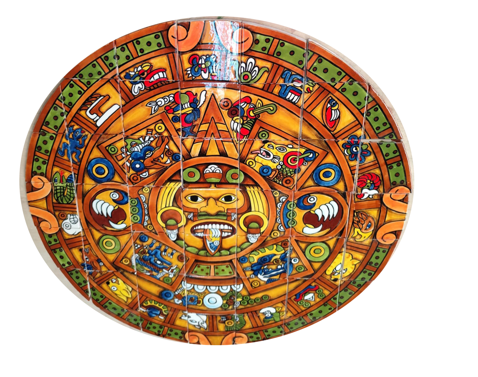 Mural Calendario Azteca 45 pz