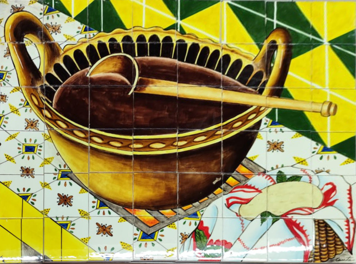 Mural Cazuela Mole 48 pz