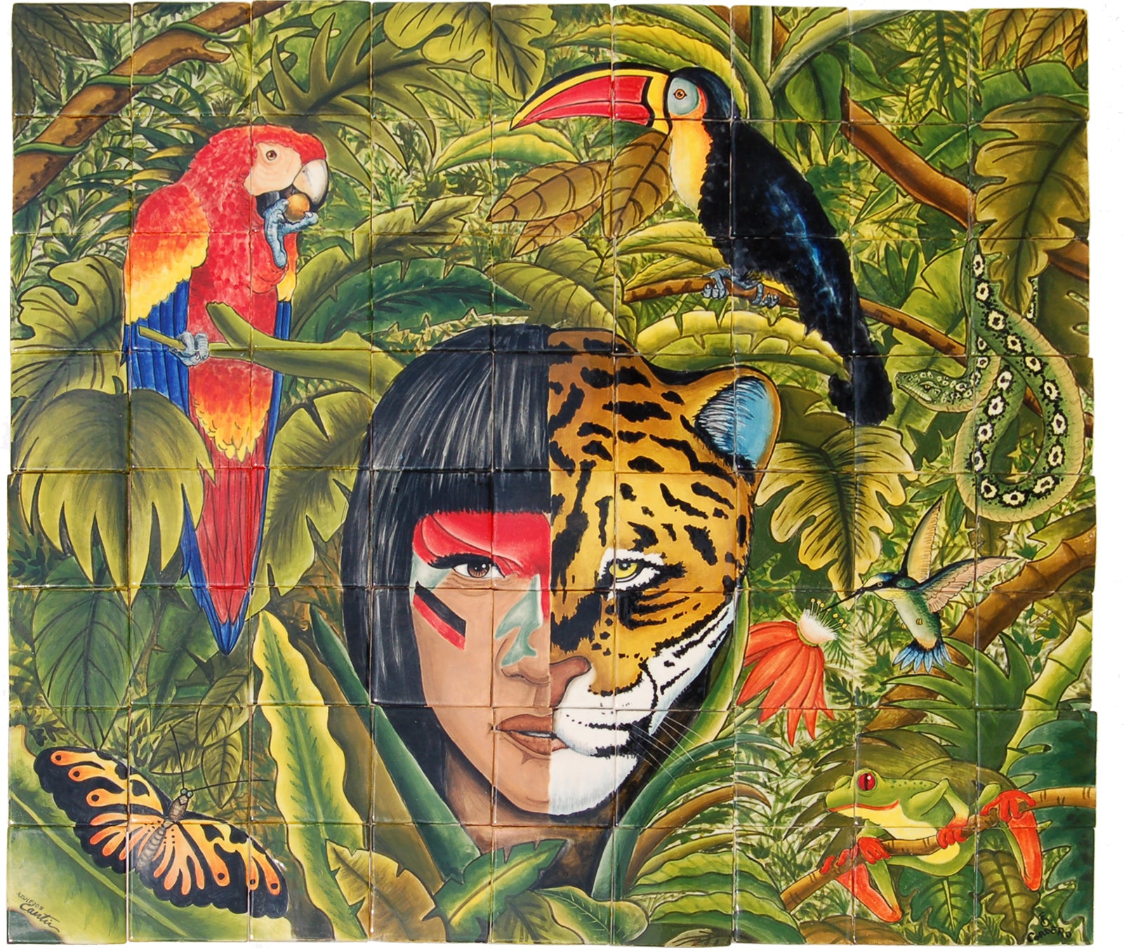 Mural La Selva 72 pz