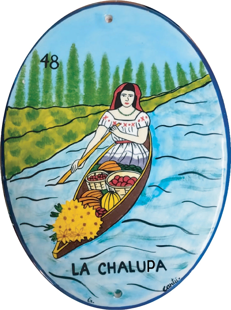 Placa Loteria La Chalupa