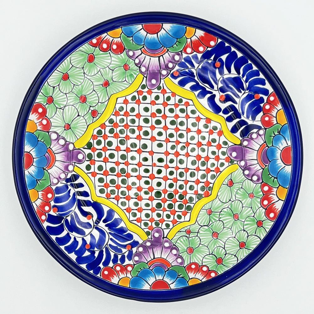 Plato Base Talavera Colores