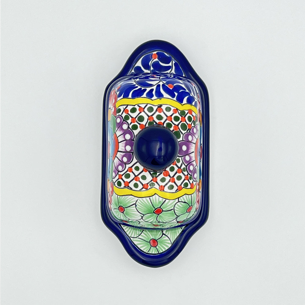 Mantequillera Talavera Colores