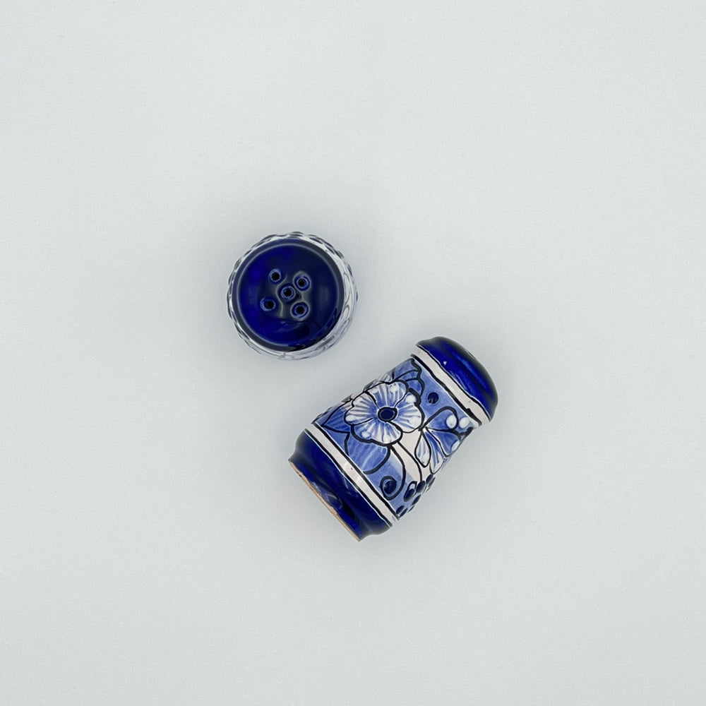 Salero y Pimentero Talavera Azul
