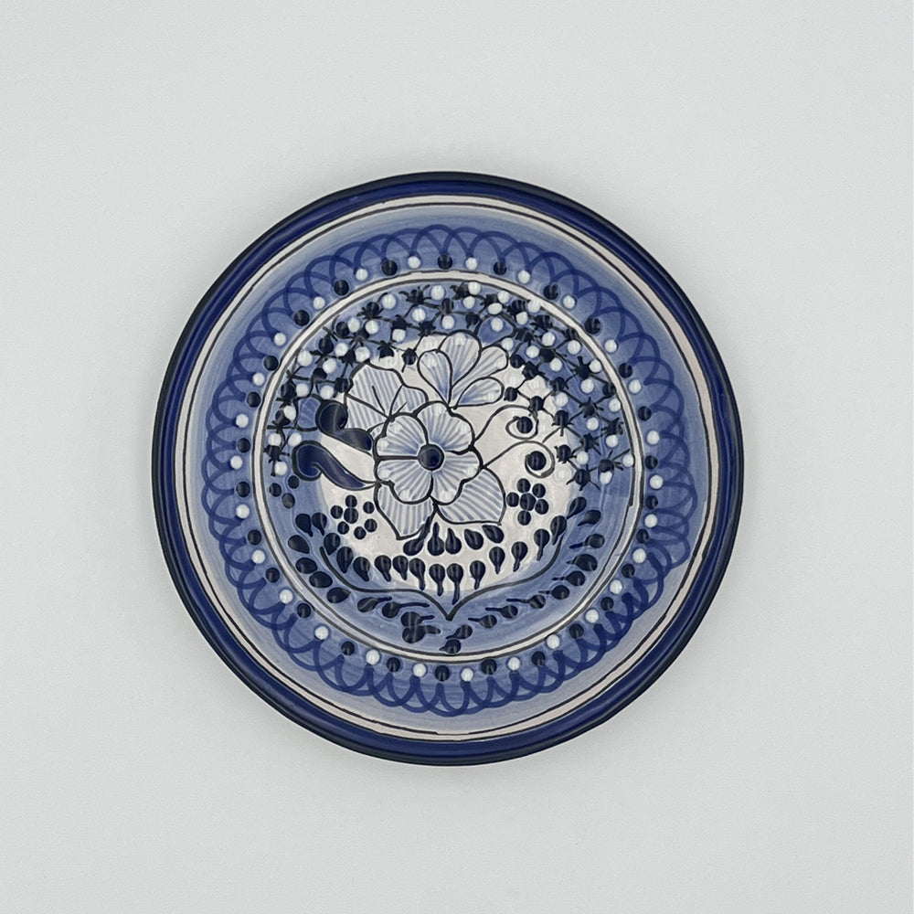Plato Panero Talavera Azul