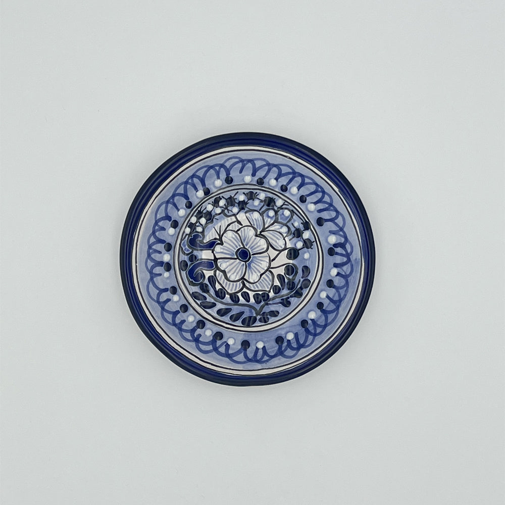 Plato Terno Talavera Azul