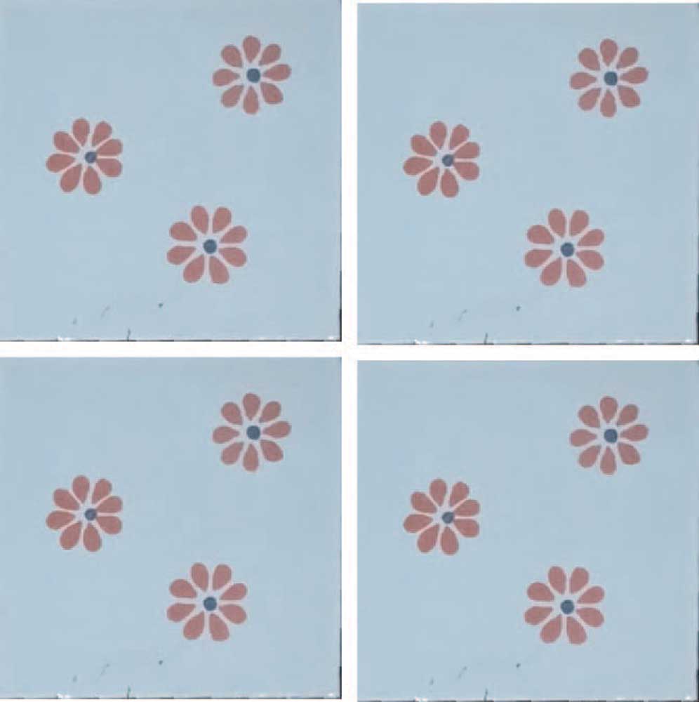 Azulejo Talavera Artesanal Decorado modelo 034