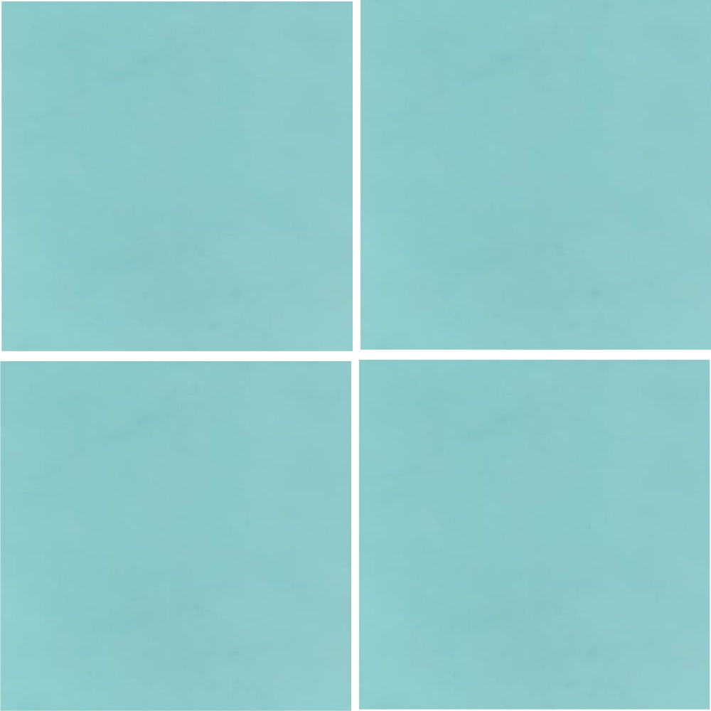 Azulejo Liso Artesanal Menta Pastel